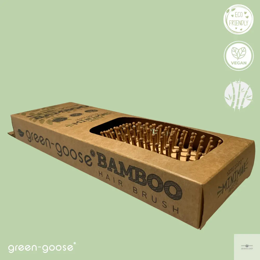 green-goose Bamboe Haarborstel XL green-goose
