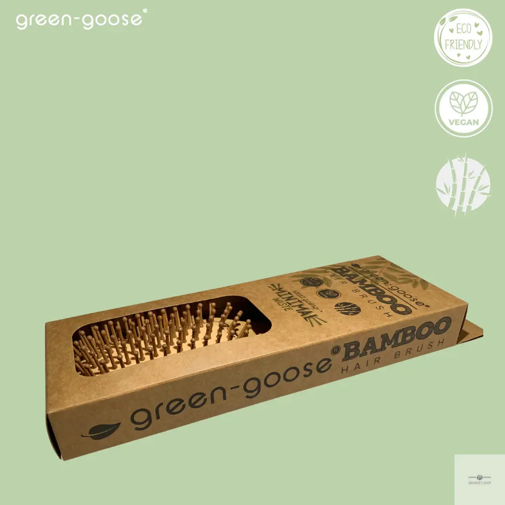 green-goose Bamboe Haarborstel XL green-goose