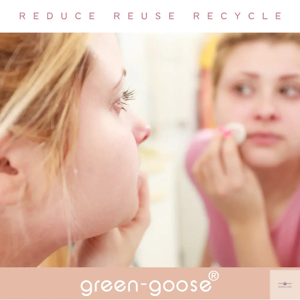 green-goose Herbruikbare Wattenschijfjes | 15 Stuks | In Geschenkverpakking | Mix green-goose