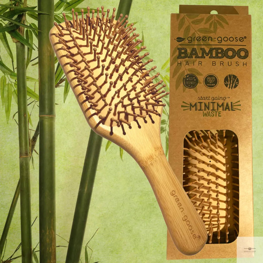 green-goose Bamboe Haarborstel XL green-goose