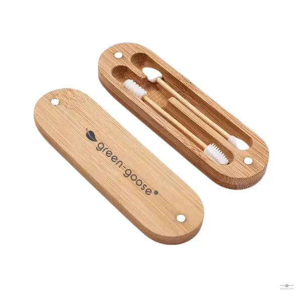 GG Herbuikbare Bamboe Wattenstaafjes en Make-up Applicator - Brinkies.shop