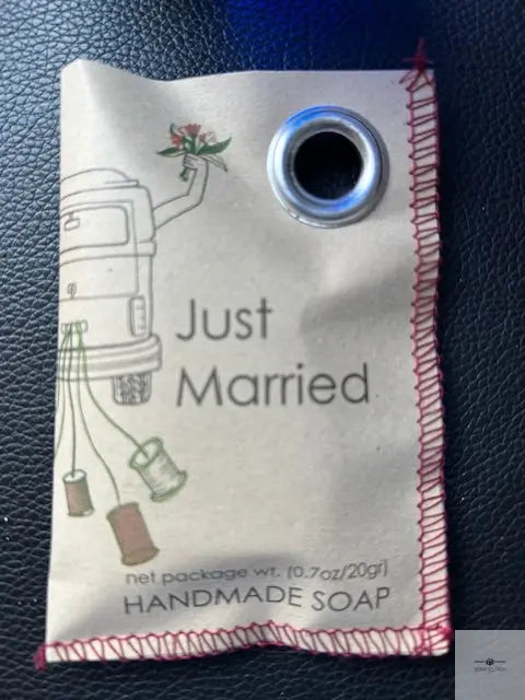 Soap bag small Just Married Fairly Goods