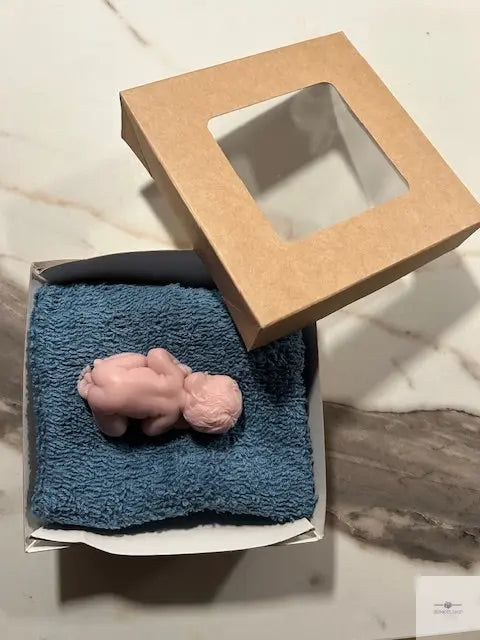 Baby zeepje blauw doekje Brinkies.shop
