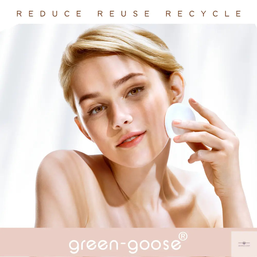 green-goose Herbruikbare Wattenschijfjes | 15 Stuks | In Geschenkverpakking | Mix green-goose