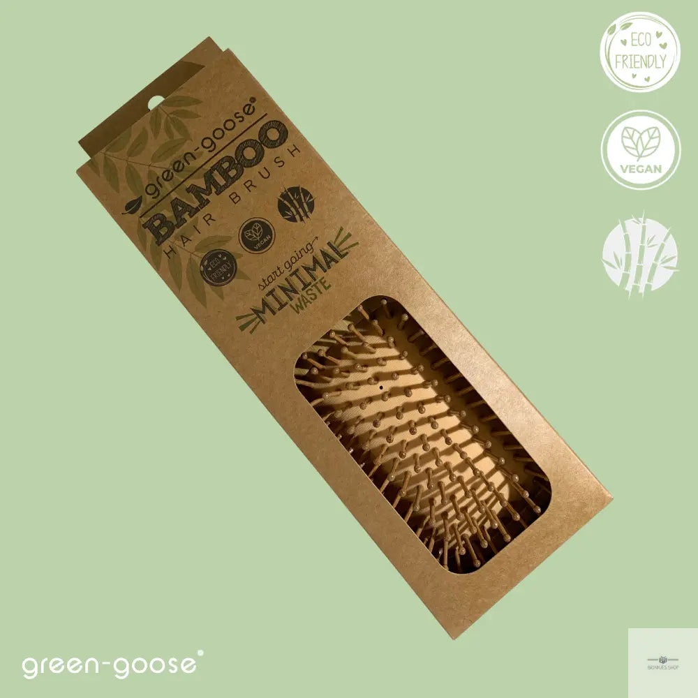 green-goose Bamboe Haarborstel XL green-goose