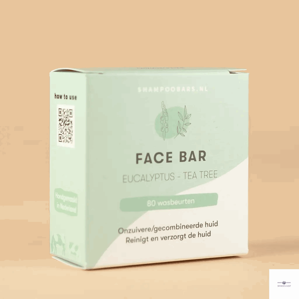 SB Face Bar Eucalyptus – Tea Tree - Brinkies.shop