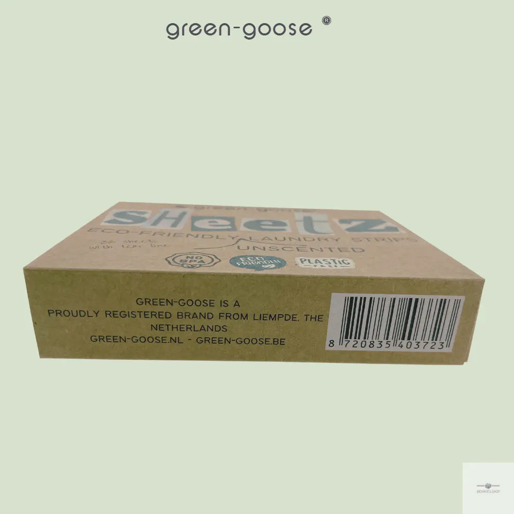 green-goose Wasstrips | 32 Strips | Ongeparfumeerd