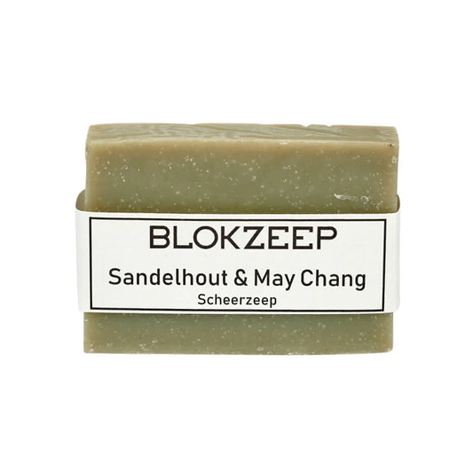 BZ Natuurlijke scheerzeep – Sandelhout & May Chang (100gr) - Brinkies.shop