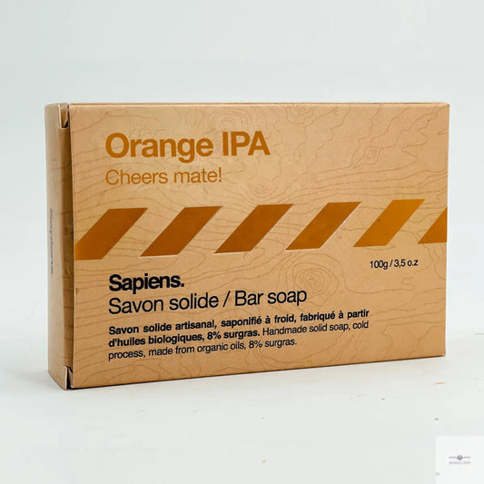 Vaste zeep voor mannen 100g - Orange IPA Sapiens