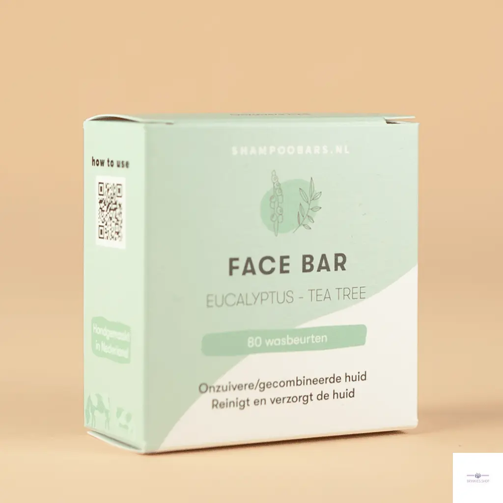 SB Face Bar Eucalyptus – Tea Tree - Brinkies.shop