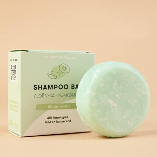 SB Shampoo Bar Aloë Vera – Komkommer - Brinkies.shop